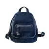 Bolso de Hombro Doble de Mezclilla Retro Multifuncional para Mujer, Nuevo Bolso de Espalda Pequeño de Moda, Bolso de Hombro Único Versátil para Viajes Casuales