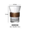Caneca de café com gancho para orelha gelo café latte americano aparência elegante alta qualidade feminina requintada xícara de chá copo de vidro doméstico para beber