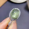 Colgante de Piedra de Uva Natural Plata 925 Trabajo Fino Incrustación, Piedra Principal 10*12mm, Soporte de Piedra de Uva Natural