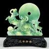 Adornos de Oveja Anti-Jade, Tres Ovejas Simbolizando Prosperidad, Colgante de Paz Estilo Chino, Entrada de Sala de Estar, Decoración de Gabinete de Vino, Artesanías Decorativas