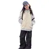 Chaqueta de Béisbol para Niñas 2026 Nuevo Estilo Coreano Moda Casual con Estampado de Estrellas Cremallera para Niños Mayores