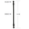 Brazo de lámpara de rótula doble, manguera, biela, suspensión de rótula, pantalla, extensión, soporte, soporte, accesorios para teléfono móvil de fitness para gimnasio