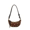 Bolso de Lunares para Mujer 2026 Nuevo de Moda Otoño/Invierno Popular Bolso de Hombro, Bolso de Hombro Versátil Único, Bolso Cruzado para Viajes Diarios