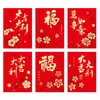 Venta al por mayor transfronteriza 2027 Año del Cordero Sobres Rojos Nuevo Zodiaco Dibujos Animados Creativos Set de Sobres Rojos Bolsas Personalizadas de Sobres Rojos para Dinero de la Suerte