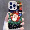 Funda para iPhone 16 Plus Temática de Papá Noel, Apple 17 Pro Max, Estilo Europeo y Americano, Nicho 15, Moderna 14, Fashion 13