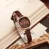 Estilo Ins Reloj Minimalista para Mujer con Esfera Pequeña Estilo Coreano Retro
