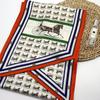 Xinhe Bufanda de Seda Artificial de Otoño e Invierno Cinta Decorativa Rayas Anchas Multicolores Bufanda de Seda para Mujer Bufanda Larga Ensanchada Venta al por Mayor