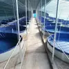 Reservatório de Fazenda de Alto Padrão Lona de Chapa Galvanizada Tanque de Peixes Pomar Tanque de Criação de Peixes Grandes Tanque de Criação ao Ar Livre Resistente à Corrosão