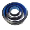 Tubo de aço reforçado com tira de aço HDPE para esgoto e esgoto sanfonado atacado polietileno tira de aço reforçado sanfonado espiral pronta entrega