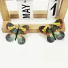 Mariposa Realista Impresa en 3D Flor Artificial Hecha a Mano Flor Artificial Accesorio Vintage para el Cabello Pasador Decoración para Ropa Accesorios para Ramilletes Fotografía