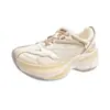 Nuevas zapatillas tipo dad de aspecto piel para mujer, transpirables de malla, suela gruesa, que aumentan la altura, de moda, versátiles, populares, deportivas y casuales