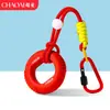 Llavero de anillo de agarre creativo transfronterizo para aliviar el estrés, mini entrenador de dedos colorido, dispositivo de agarre para aliviar el estrés, colgante para mochila