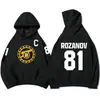 Tamaño Europeo Transfronterizo Ilya Rozanov 81 Rivalidad Caliente TV Sudaderas Shane