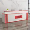 Caixa simples moderno novo chinês balcão de bar mesa de recepção da empresa balcão de recepção balcão de loja pequena de salão de beleza