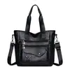 Bolso de Hombro Individual Retro de Gran Capacidad Práctico Bolso Cruzado de Cuero Suave para Viajes Bolso de Mano Ligero de Moda Venta al por Mayor Personalización