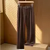 Pantalones de Pana para Hombre Suaves y Amigables con la Piel, Pantalones Casuales para Hombre de Talla Grande para Otoño, Pantalones de Pana Rectos Holgados para Hombre