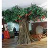 Artificial artificial Banyan árvore galhos e folhas decoração interior e exterior decoração jardim hotel decoração grande árvore artificial