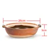 Olla caliente de estufa de carbón olla olla estilo antiguo de Hong Kong olla de barro estufa de carbón olla caliente comercial estufa de carbono estufa de barro rojo olla caliente de sopa de cordero