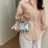 Bolso de Mano de Color Sólido de Moda y Elegante, Nuevo para la Primavera 2026, Versátil, de Gran Capacidad, para Hombro o Cruzado para Mujer