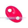 Accesorios para joyería DIY cobre puro nariz de cerdo goteando conector de doble agujero tamaño grande pequeño Rosa Rojo Rosa