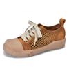[9.9kg Pares, Disponibles] Zapatos Casuales de Superficie Suave Primavera y Verano Primera Capa Piel Vacuna Más Fáciles de Combinar Bolso Tacón Sandalias para Mujer