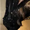 Pijama nuevo de otoño e invierno para mujer, cárdigan de terciopelo isla de manga larga y pantalón largo, conjunto cálido y grueso para el hogar, se puede usar afuera