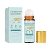 Rolo de Quartzo com Óleo de Rícino em Estoque para Cuidados com a Pele, Hidratante, Suavizante, Massagem Diária Portátil, Líquido Nutritivo para Cuidados com o Corpo