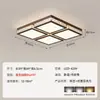Lámpara de Sala de Estar 2026 Modelo Nuevo Simple Moderna Madera Madera Dormitorio Simple y Elegante Iluminación de Techo Nórdica Luminarias Creativas