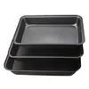 Sartén Cuadrada Antiadherente para Asar Bandeja Rectangular Antiadherente para Hornear y Asar