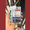 Abridor automático de porta montado na lateral tipo braço de manivela de 90 graus motor para porta de batente fechador elétrico de porta controle de acesso comunitário