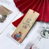 Marcadores de Livro de Bambu para Estudantes para Encorajá-los durante o Vestibular, Inspirador, Criativo, Estilo Fofo, Marcadores de Livro de Madeira Estilo Chinês, Presentes Exquisitos
