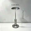 Luminária de Mesa para Bar e Restaurante Modelo Novo Transfronteiriça Carregamento USB Luz de Ambiente LED Luminária de Mesa de Hotel de Metal Luz de Ambiente Regulável