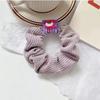Diadema de oso de fresa para pelo de intestino grueso Cuerda para el pelo de oso para niña Cuerda para el pelo de pana Corea del Sur cuerda para el pelo de alta elasticidad no daña el pelo accesorios para el cabello