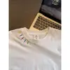 Nuevo Conjunto Unisex Tendencia Estilo Coreano Verano 2026 para Pareja con Escote Bordado, Camiseta de Alta Gama Tendencia Estilo Coreano