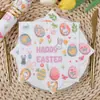 Servilletas Impresas de Feliz Pascua Amazon Servilletas de Papel Desechables Comerciales Suministros de Decoración para Fiesta de Pascua