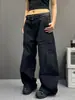 Pantalones de silueta básica con dobladillo curvo y detalles de arco fruncido, simples y versátiles, corte holgado, pantalones largos adelgazantes y casuales