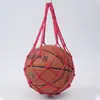 Bolsa de red de baloncesto portátil premium, bolsa de fútbol, bolsa de voleibol, bolsa de almacenamiento para balones, bolsa de malla engrosada de dos colores para fútbol, baloncesto y voleibol