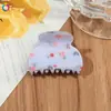 Qi Yue Clip de Garra de PVC Pequeño Clip de Pelo de Acrílico de Gama Alta para Mujeres Moño en la Parte Posterior de la Cabeza Pinza de Tiburón Accesorios para el Cabello al por Mayor