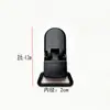 En stock Clip para chupete de plástico Hebilla de pico de pato Clip de pico de pato Clip de cocodrilo En stock Portacredencial Clip para babero Anticaída