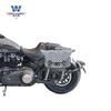 El lobo muscle car es adecuado para Harley fat 114 bolsa lateral caja lateral retro para envolver marco de liberación rápida impermeable bolsa para casco