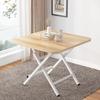 Mesa plegable para el hogar, mesa de comedor sencilla para alquiler de casas, mesa pequeña plegable para dormitorios de estudiantes, mesa cuadrada sencilla