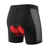 Transfronteiriço, em estoque, shorts de ciclismo respiráveis mais vendidos da Amazon, shorts de ciclismo acolchoados de alta densidade absorventes de choque para homens