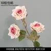 Nova flor rosa artificial flor de casamento buquê artificial de casamento senso avançado layout de cena flor de seda flor guia material de flor