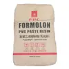 Polvo de PVC Formosa Pr-450 Pr-415 Polvo de Emulsión de Cloruro de Polivinilo Transparente Pasta Resina