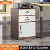 Mesita de noche, mueble bajo de acero, archivador de oficina con cajones, mueble pequeño para debajo del escritorio, mueble multifuncional con cerradura, mueble metálico
