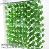 Enredadera Parthenocissus Uva Hoja de Vid Verde Pegada con Goma Decoración de Vid Falsa para Enrollar Tubería Enredadera Verde Plantas Verdes Plantas de Hojas Verdes