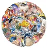 50 Piezas de Pegatinas Decorativas de Vida Marina para Diarios, Pegatinas Personalizadas para Fundas de Computadora y Teléfono, Decoraciones de la Serie Jardín