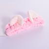 Diadema para Lavado Facial de Venta Caliente, Paquete de Cabello para Mujeres, Diadema de Felpa Linda de Invierno con Lazo, Diadema de Confinamiento, Transfronterizo Europeo y Americano