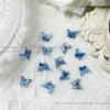 Nuevo Parque de Hielo Mariposa Antigua Decoración para Uñas Amuletos Europeos y Americanos Accesorios para Uñas Postizas Pendientes Franceses Material para Uñas