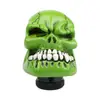 Modificación de coche palanca de cambios cabeza de ola cabeza de palanca de dientes grandes fantasma manual universal velocidad variable barra calavera cabeza de cambio manual
